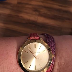 Michael kors wrap watch